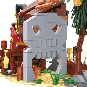 Jouets et décorations de construction en blocs DIY en gros : ensembles de construction de trésors mystérieux et de <span class=keywords><strong>chasse</strong></span> <span class=keywords><strong>au</strong></span> trésor <span class=keywords><strong>pirate</strong></span> - Product Image 4