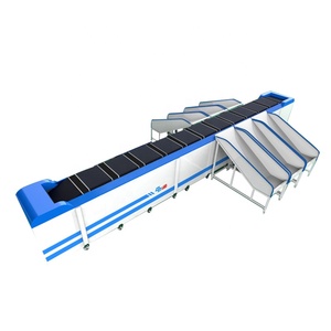 Kargo parsel otomatik sıralama konveyör Interroll Crossbelt sıralayıcı yaygın giysi/ayakkabı kutuları/kitap sıralama - Product Image 5