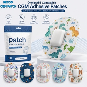 <span class=keywords><strong>Parches</strong></span> de Sensor CGM Omnipod 5 Personalizados, Sin Látex, con Impresión Personalizada, Adhesivos de Dibujos Animados para Niños, Marca Privada OEM - Product Image 6
