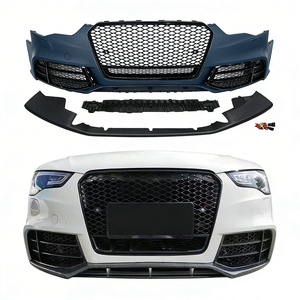 Kit carrosserie <span class=keywords><strong>pare</strong></span>-chocs avant style RS5 pour Audi A5 S5 B8.5 2012 2013 2014 2015 2016 (modèles 12-16) avec calandre - Product Image 1