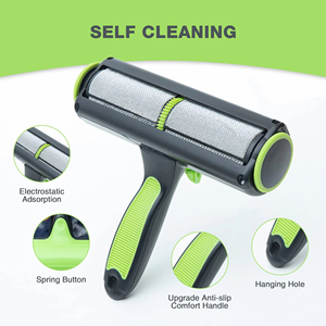 KingHon for Removing <b>Dog</b> Hair Cat Hair Clothing <b>Sofa</b> Cleaning Brush Lint Pet Hair Remover Lint Roller Brush Tool - Product Image 2