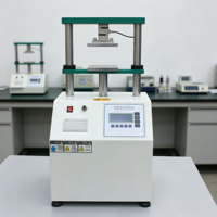 Testeur de compression de tubes en papier de 200 mm de diamètre extérieur maximum, plaque de pression 150*150 mm, équipement de laboratoire d'emballage