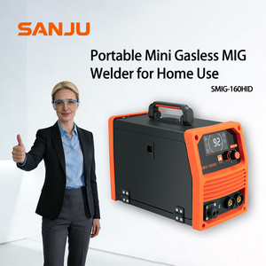 Máquina de Soldar Inverter <span class=keywords><strong>3</strong></span> en 1 MMA/<span class=keywords><strong>MIG</strong></span>/TIG con Tecnología IgBT, Sin Gas, para Acero Inoxidable, Diseño Portátil, Larga Duración, con Descuento - Product Image 4