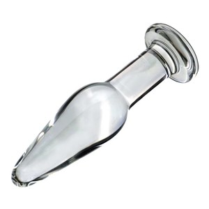 ألعاب جنسية للبالغين، جهاز استمناء ذاتي للإناث، سدادة شرجية زجاجية شفافة صغيرة الحجم لتدريب فتحة الشرج - Product Image 3