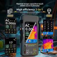 BSIDE SH7 SH9 Kamera Pencitraan Termal 20000 Counts Multimeter Digital 2 1 Cahaya Tampak Fusi Cahaya Ganda Pemanas Pipa Mobil