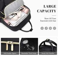 Sac à dos d'ordinateur imperméable de grande capacité personnalisable/OEM, multifonctionnel, pour les loisirs, simple, pour les voyages