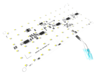 Module d'éclairage LED animé P20A, panneau de rétroéclairage dynamique pour boîte lumineuse SEG, signalétique de vente au détail