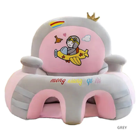 Nouveau choix multiples siège de soutien pour bébé chaise de canapé/peluche douce en forme d'animal bébé apprenant à s'asseoir chaise