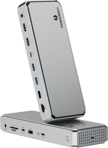 Tùy chỉnh <span class=keywords><strong>Thunderbolt</strong></span> 4 Docking Station USB 4 ba hiển thị Dock với 96W & 30W sạc đa chức năng <span class=keywords><strong>Ethernet</strong></span> <span class=keywords><strong>Hub</strong></span> - Product Image 2