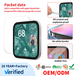 Protector de Pantalla de Vidrio Templado 9H HD Personalizado de Fábrica para Apple HomeView, Pantalla Táctil Antirrayaduras, Sin Burbujas, Sensible al Tacto - Product Image 1