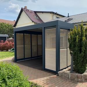 Kits de <span class=keywords><strong>pergola</strong></span> 3x3 3x4 3x5 3x6 4x3 4x4 4x5 4x6 5x3 <span class=keywords><strong>5x4</strong></span> <span class=keywords><strong>Pergola</strong></span> en aluminium motorisée bioclimatique à lames orientables avec écran - Product Image 1