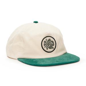 Gorras de Pana de Dos Tonos con Logotipo de Parche Tejido de 5 Paneles Personalizadas, Gorras Snapback Sin Estructura - Product Image 3