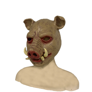 Factory Direct China Creepy Furry Animated Features Glow Effects Événements d'<span class=keywords><strong>horreur</strong></span> <span class=keywords><strong>Masque</strong></span> de <span class=keywords><strong>cochon</strong></span> dynamique à crocs - Product Image 2