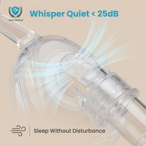 <span class=keywords><strong>Mascarilla</strong></span> Nasal CPAP con Certificación CE ISO, Ultra Silenciosa (<26dB), de Silicona, para <span class=keywords><strong>Apnea</strong></span> del Sueño, Terapia en el Hogar y Solución para Ronquidos - Product Image 5