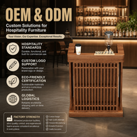 Comptoir de réception commercial moderne en MDF