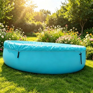 Piscina Inflable con Tecnología Drop Stitch, Tamaño Personalizado, Redonda o Rectangular, Piscina Elevada para Exteriores, Jardín Trasero, para Adultos y Niños, Diversión de Verano - Product Image 1