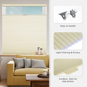 Persianas Celulares SAMADHI con Filtro de Luz, Tipo Panal, Inalámbricas, Protección UV, Seguras para Niños, Fácil Instalación para el Hogar - Product Image 3