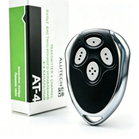 Émetteur/ télécommande de portail ALUTECH AN-Motors AT-4 433 MHz pour récepteur de moteur AnMotors ASG 600 ASG1000 AR-1-500