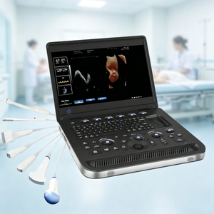 Échographe portable Gelt haute résolution haut de gamme avec <span class=keywords><strong>Doppler</strong></span> couleur 3D 4D intégré, écran 15 pouces, PW CW <span class=keywords><strong>Echo</strong></span>, machine à ultrasons cardiaque - Product Image 1