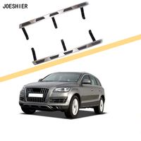 JOESHIER Marchepieds latéraux complets en alliage d'aluminium de luxe et tout-terrain pour SUV Audi Q7 2005-2015, installation par fixation à vis