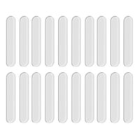 Protector de Puerta de Armario en Tira Larga, Adhesivo Transparente de Silicona, Amortiguador de Sonido, Anticolisión para Muebles, Cajones, Mesas de Vidrio