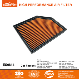 EDDYSTAR Nouveau filtre à air lavable haute performance spécifique au véhicule pour Volvo V60 V90 S90 XC60 XC90 ES0814 - Product Image 2