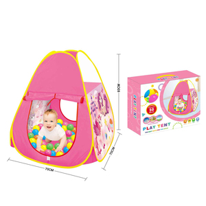 Bán buôn RS tùy chỉnh phim hoạt hình Unicorn loạt unisex nhựa thể thao đồ chơi đường hầm chơi nhà lều với 50 quả bóng Đại Dương - Product Image 4