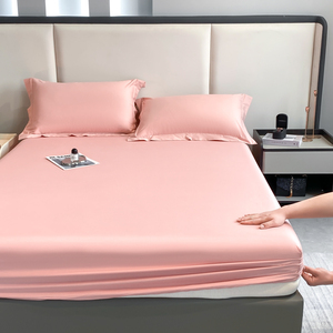 Vente en gros, personnalisation usine : Ensemble de draps de lit Queen Size 100% Coton avec drap-housse pour lits - Product Image 2