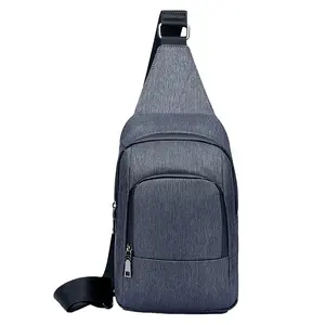 Alta Qualidade Messenger Bag Peito Pack Moda Sling Shoulder Bag Lona Portátil Poliéster Nova Moda Dia Mochila Luxe Vintage