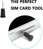 Penutup Anti-Debu USB Type-C / Lightning dari Silikon untuk Pengisian Daya Ponsel & Port Earphone