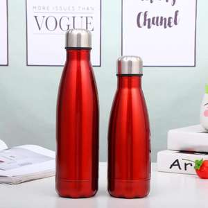 Bottiglia di acqua fredda isolata sottovuoto in <span class=keywords><strong>acciaio</strong></span> inossidabile da 17 once bottiglia a forma di Cola sportiva a doppia parete a tenuta stagna - Product Image 2