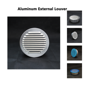 Couvercle circulaire d'extérieur en <span class=keywords><strong>aluminium</strong></span> pour protection contre la Vent, ventilation de voiture, usage extérieur, 12 ventilation - Product Image 4