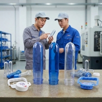 Préformes de bouteilles PET personnalisées de 2240g, 260g, 280g pour le soufflage de bouteilles d'eau de grande capacité