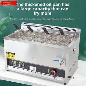 Nouvelle Friteuse Électrique Commerciale Robuste pour Vente Ambulante avec Protection Anti-Flamme en Acier Inoxydable Garantie 6 Mois pour Brochettes Frites - Product Image 4