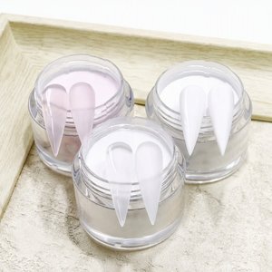 Polvere Acrilica Bianca Trasparente <span class=keywords><strong>Rosa</strong></span> 1KG/Sacchetto, Polvere Acrilica <span class=keywords><strong>Rosa</strong></span> Nude Shimmer con Copertura EMA per Nail Art - Product Image 1