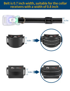 <span class=keywords><strong>Collar</strong></span> luminoso para perros recargable impermeable ajustable y se puede usar con un <span class=keywords><strong>collar</strong></span> de perro Flash para entrenador de perros - Product Image 3