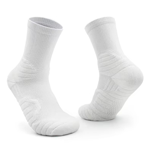 Custom Embroidery Logo Men Thick Anti Bacterial Breathable <b>Grip</b> Sports <b>Socks</b> Badminton Tennis Basketball Team Wholesale - Product Image 2