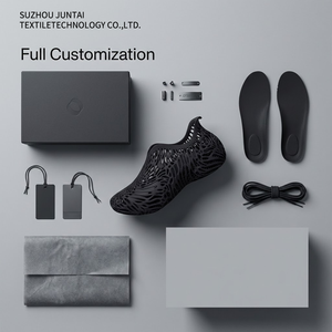 أحذية رياضية عصرية مطبوعة بتقنية ثلاثية الأبعاد، تصميم مستقبلي مع فتحات للتهوية، أحذية رياضية كاجوال أنيقة - Product Image 6