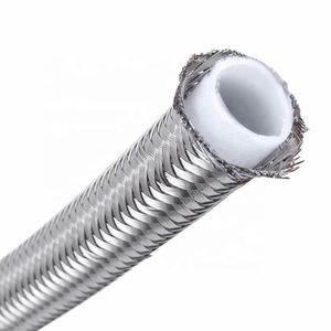 AN4 6an 8an 10an 12an 16an Edelstahl geflochtener tetra fluoro plastischer Ölkühler Schlauch Kraftstoff leitung Ölkühler schlauch <span class=keywords><strong>AN</strong></span> PTFE-Öl schlauch - Product Image 6