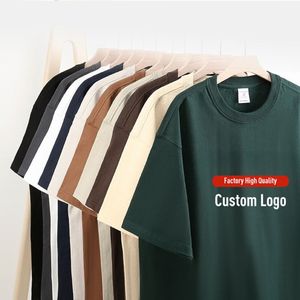 Camiseta Casual para Hombre, 100% Algodón, Corte Regular, Impresión Digital, Logotipo y Color Personalizados, MOQ Bajo, Oferta 2025 - Product Image 1