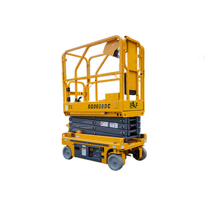Plataforma Elevadora de Tijera Móvil Pequeña de 6.6m XG0608HA para Mantenimiento en Fábrica, Plataforma Eléctrica - Product Image 4