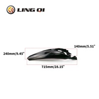 Moins cher moto Buggy Faring Fender KT250 garde-boue arrière en plastique pour KAYO K6 Dirt Bike carénage