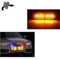 Auto LKW Bernstein LED 12V-24V Notsignal Warnung Gefahr Blitzlicht leiste