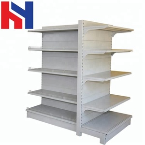 Estanterías para Tiendas <span class=keywords><strong>de</strong></span> Fabricante Chino, Muebles para Supermercados, Estanterías <span class=keywords><strong>de</strong></span> Exhibición para Abarrotes, Estanterías Gondola - Product Image 3