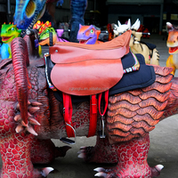 LT-2-17 Dragon Électrique Montable pour Parc d'Attractions Intérieur Moderne, à Louer