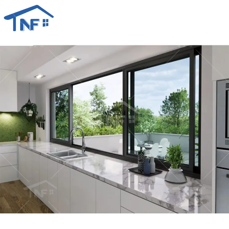 Foshan NF modern custom made aluminum sliding windows