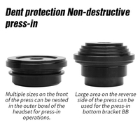 Alat Pemasangan Headset Sepeda LEBYCLE, Alat Pres Bearing Headset Sepeda, Alat Perbaikan untuk Bengkel Sepeda