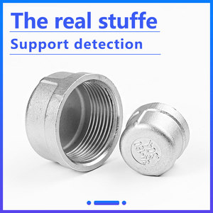 Accesorios <span class=keywords><strong>de</strong></span> Tubería <span class=keywords><strong>de</strong></span> Acero Inoxidable al por Mayor, Tapa Redonda BSP Galvanizada en Caliente para Aceite, Agua y <span class=keywords><strong>Gas</strong></span> - Product Image 4