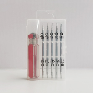 Precision Screwdriver Set 6-Piece Phillips Flathead <b>Torx</b> Hex Magnetic Bits Electronics Repair Tool Kit Chromium Vanadium Steel - Product Image 3