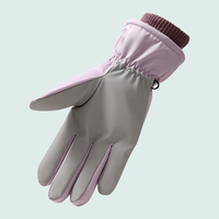Gants tactiles imperméables unisexes personnalisés avec logo pour l'hiver, la moto, la conduite, le ski et les sports